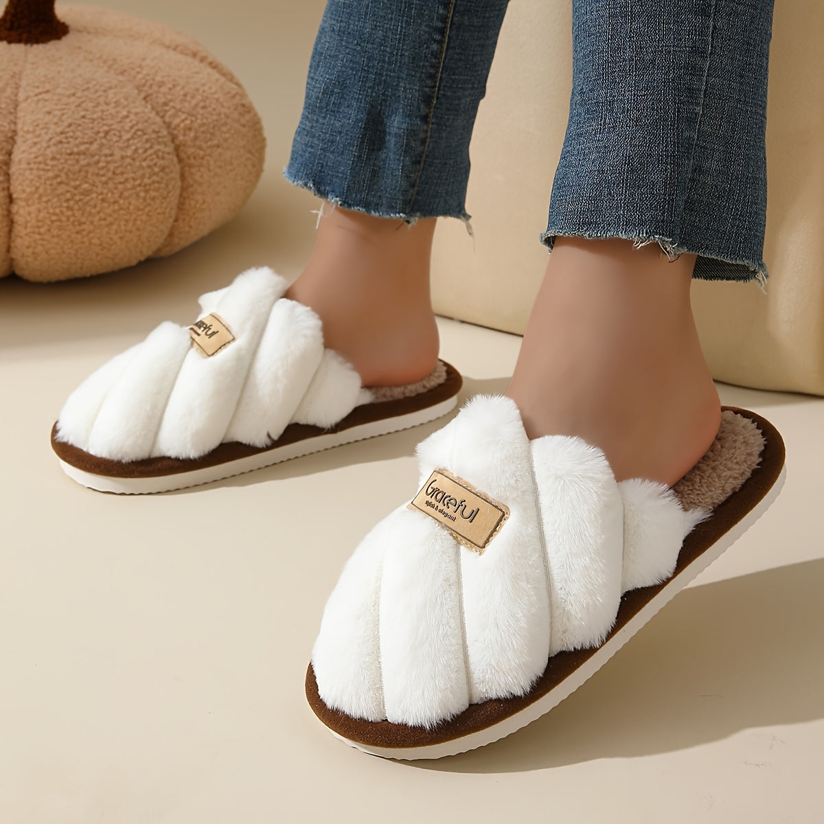 CloudStep Luxe Cross-Band Slipper