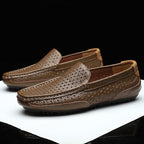 Vellorio Men's Breathable Leather Loafers