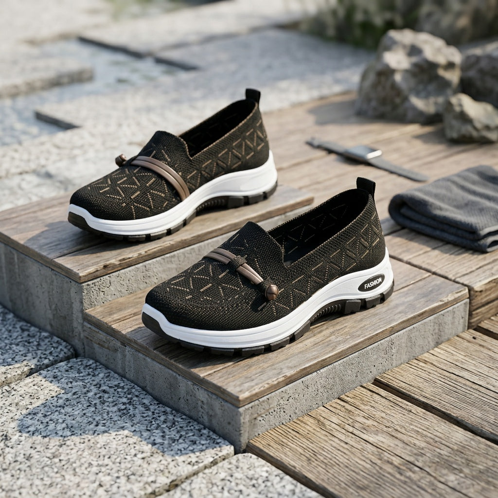 OrthoCloud™ Ergonomic Mesh Moc-Sneaker