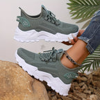 VividStride™ Luxe Knit Power Sneakers