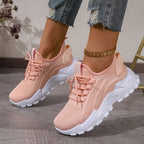 VividStride™ Luxe Knit Power Sneakers