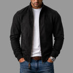 Noah - Suede Bomber Jacket
