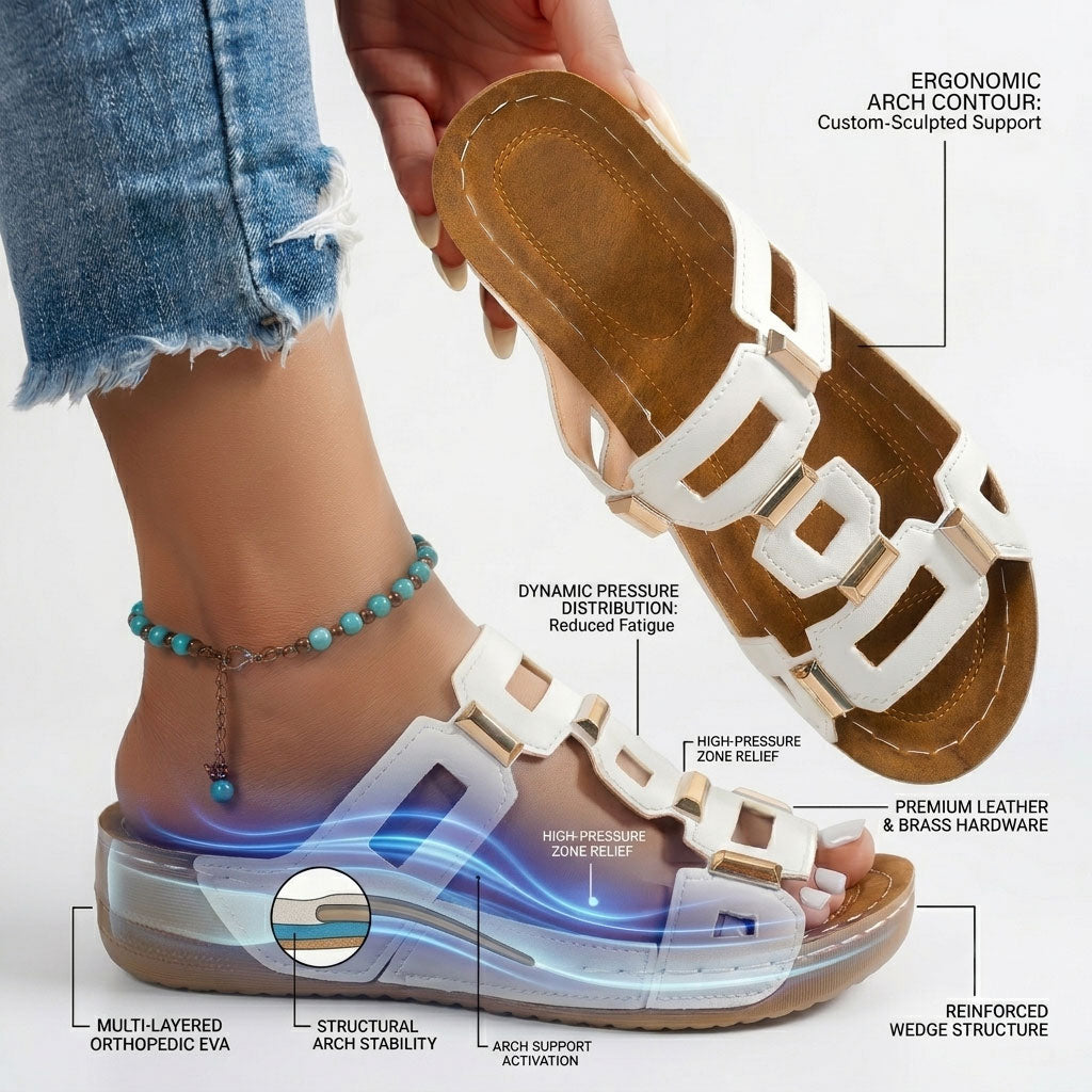 Amara - Orthopedic Wedge Sandal