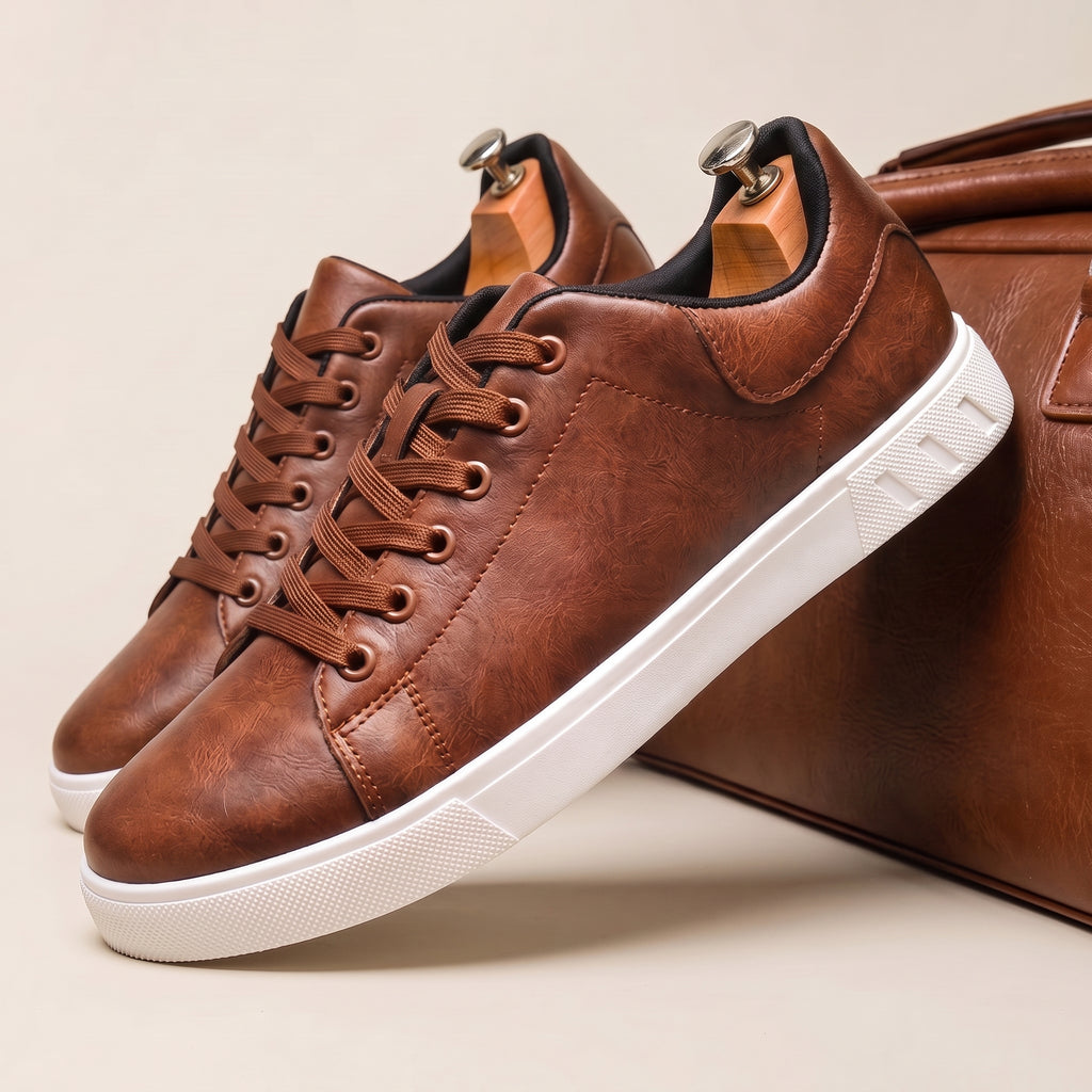 Aurevo™ - Heritage Leather Lifestyle Sneakers