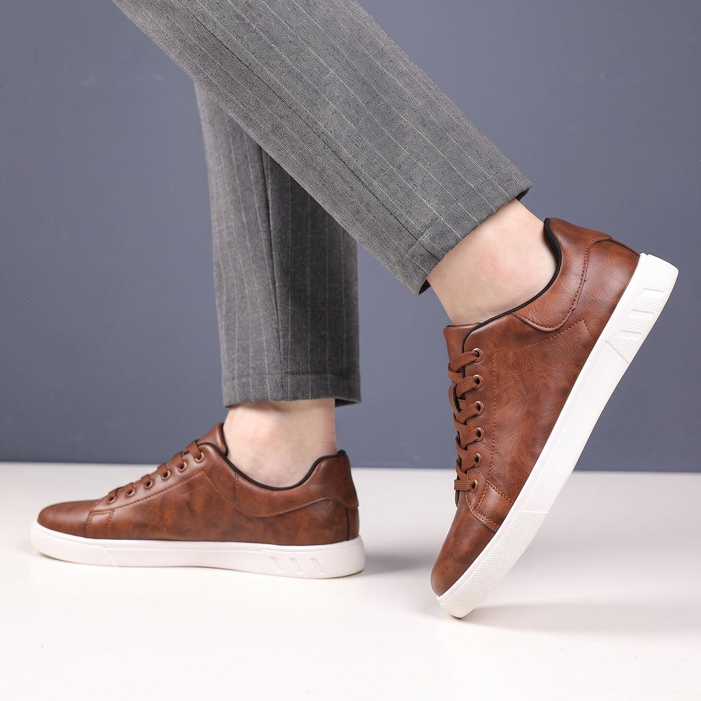 Aurevo™ - Heritage Leather Lifestyle Sneakers