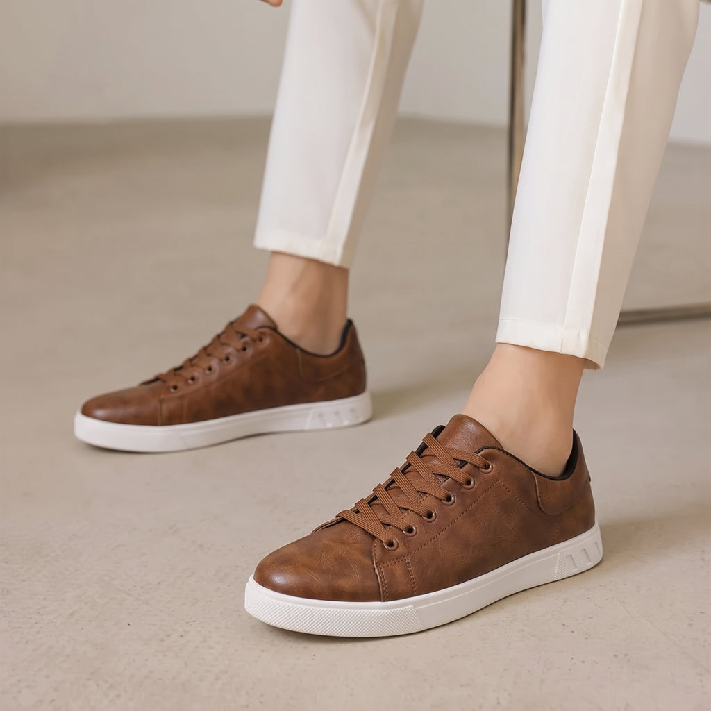 Aurevo™ - Heritage Leather Lifestyle Sneakers