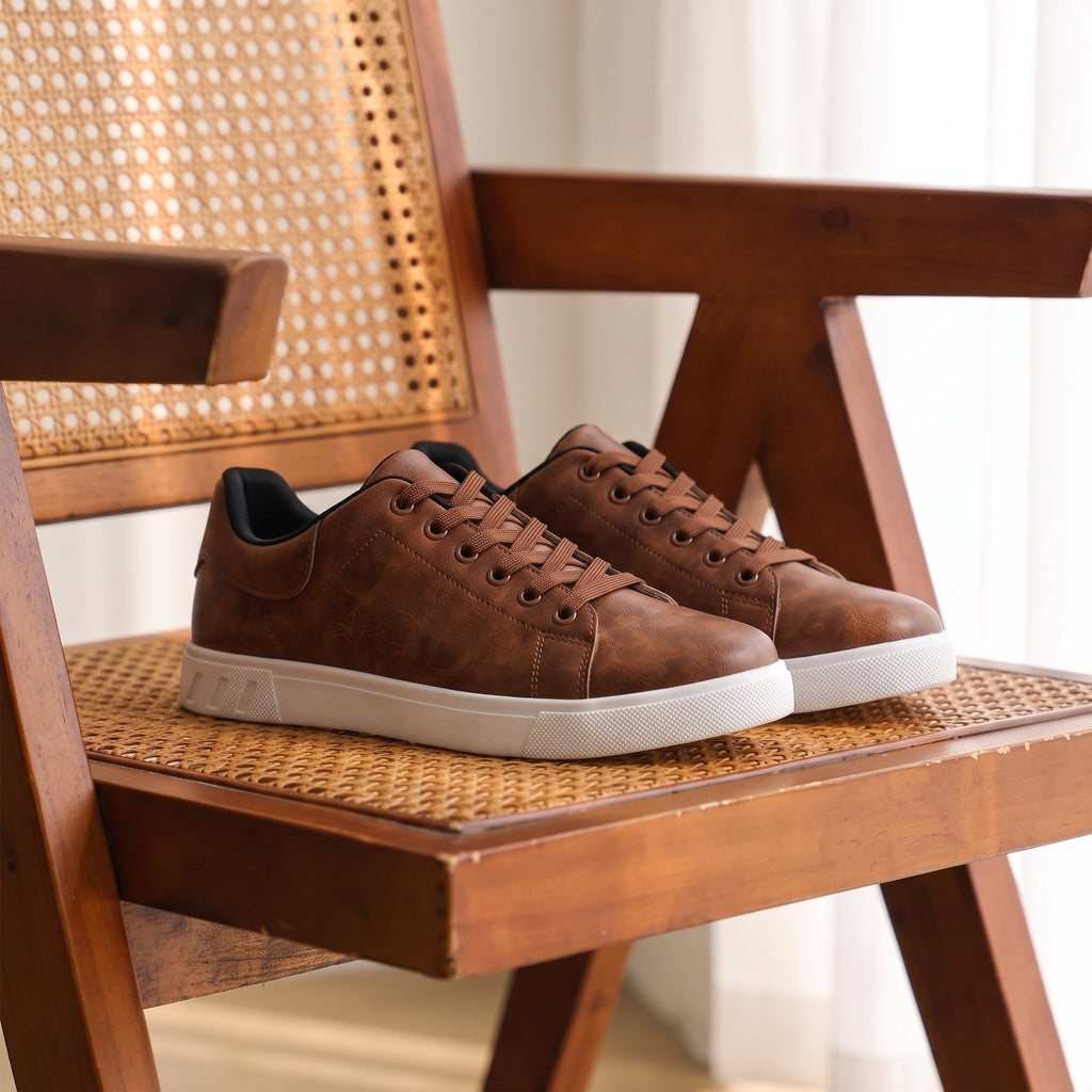 Aurevo™ - Heritage Leather Lifestyle Sneakers