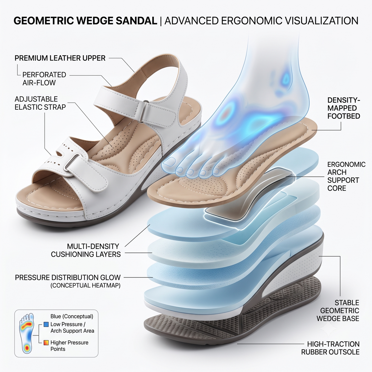 Riviera Contour Wedge