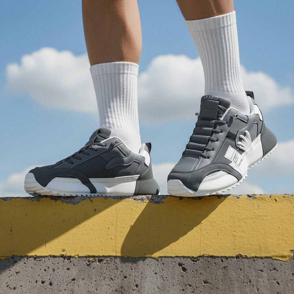 Forvaldi™ MetroFlex Retro Runner Sneakers