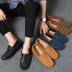Vellorio Men's Breathable Leather Loafers