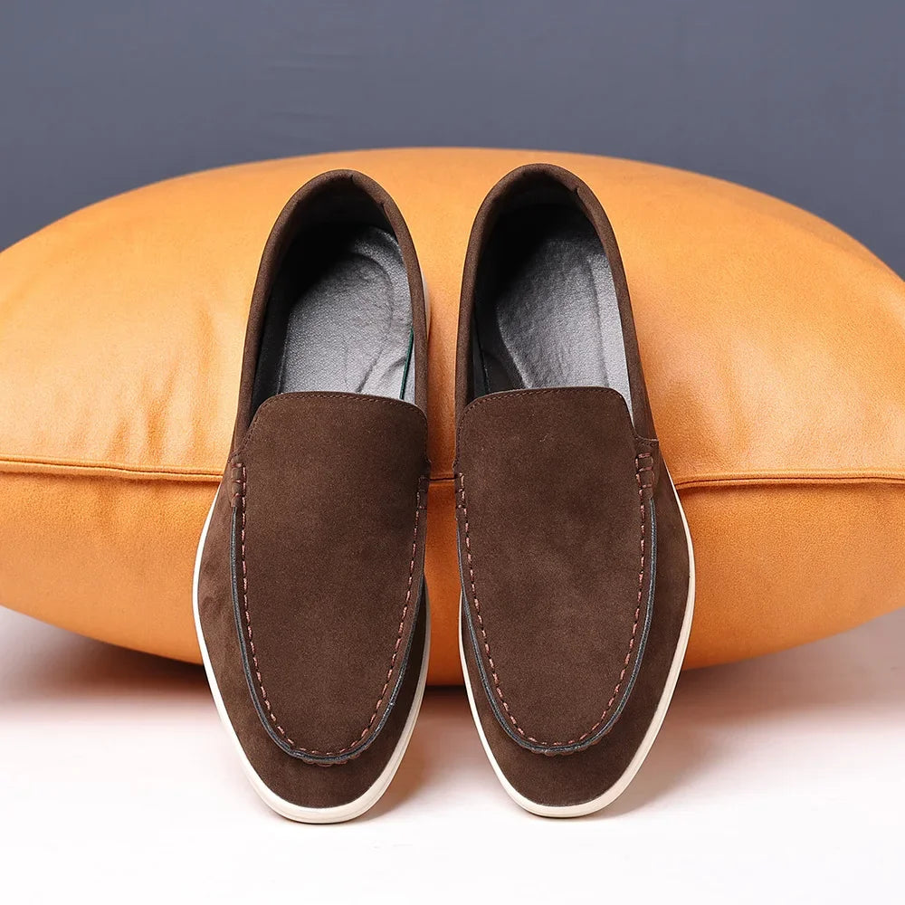 Oxwell - Men’s Luxe Suede Loafers