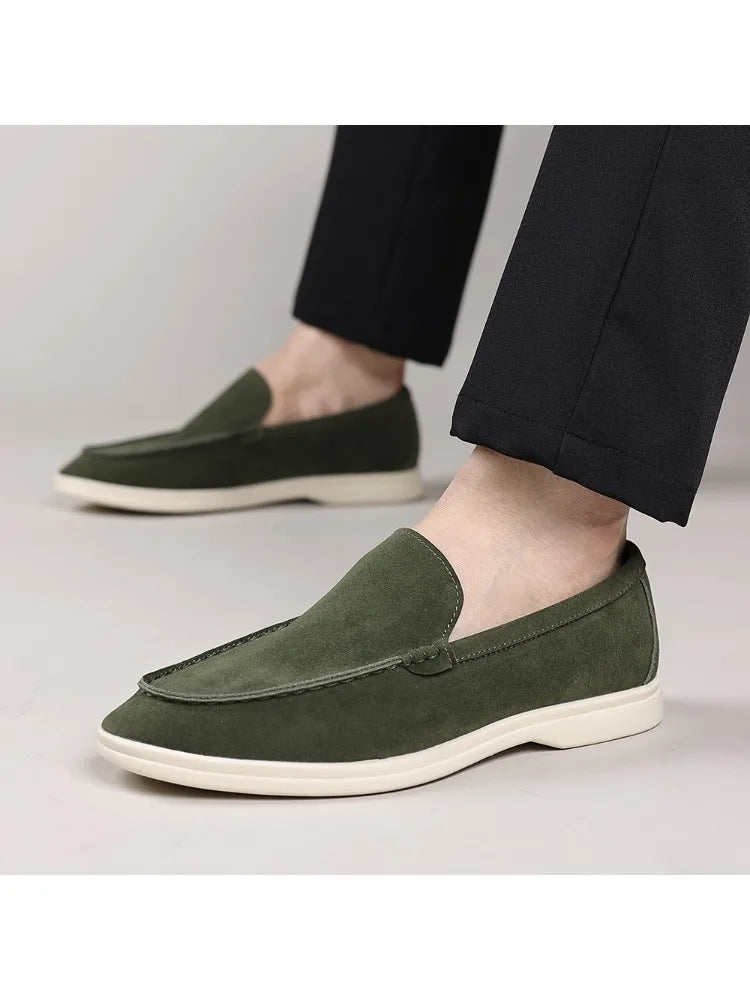 Oxwell - Men’s Luxe Suede Loafers