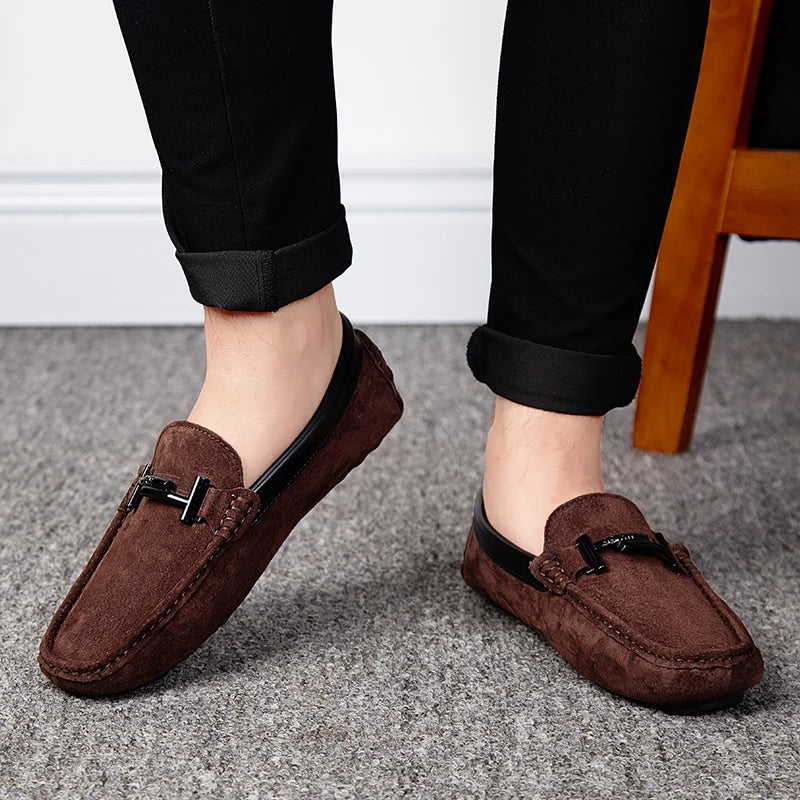 The Monte Carlo Suede Driving Loafer