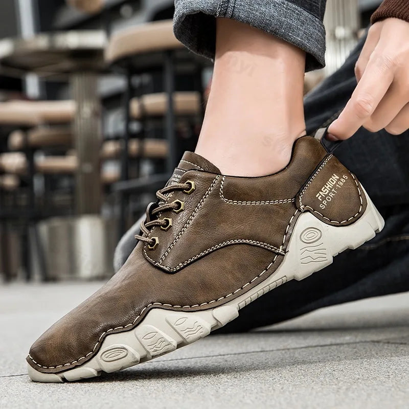 Lorvani™ - Premium Comfort Leather Men's Sneakers