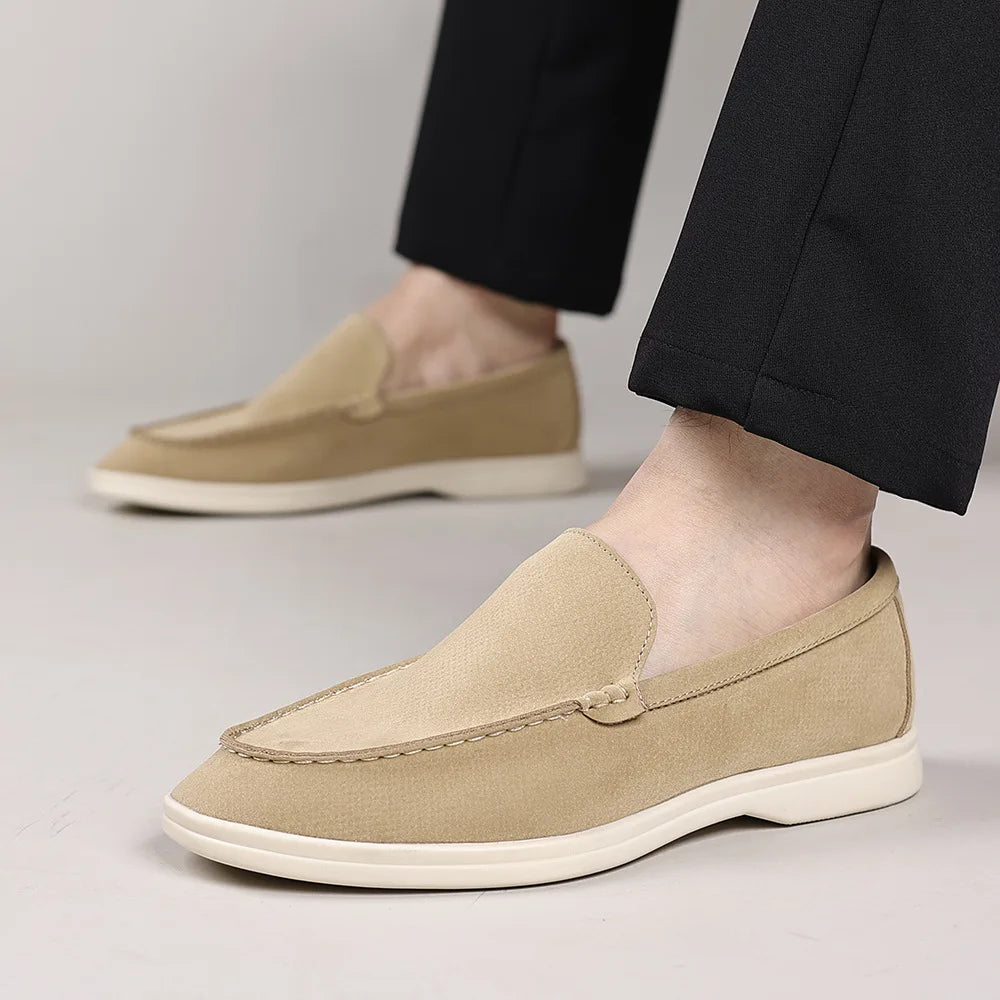 Oxwell - Men’s Luxe Suede Loafers
