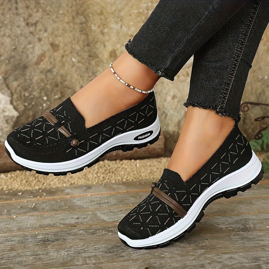OrthoCloud™ Ergonomic Mesh Moc-Sneaker