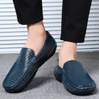 Vellorio Men's Breathable Leather Loafers