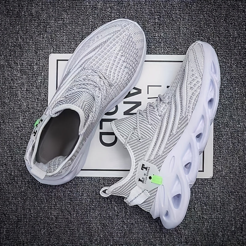 The Aether Ergo-Mesh Sculpt Sneaker - Breathable Kinetic Footwear